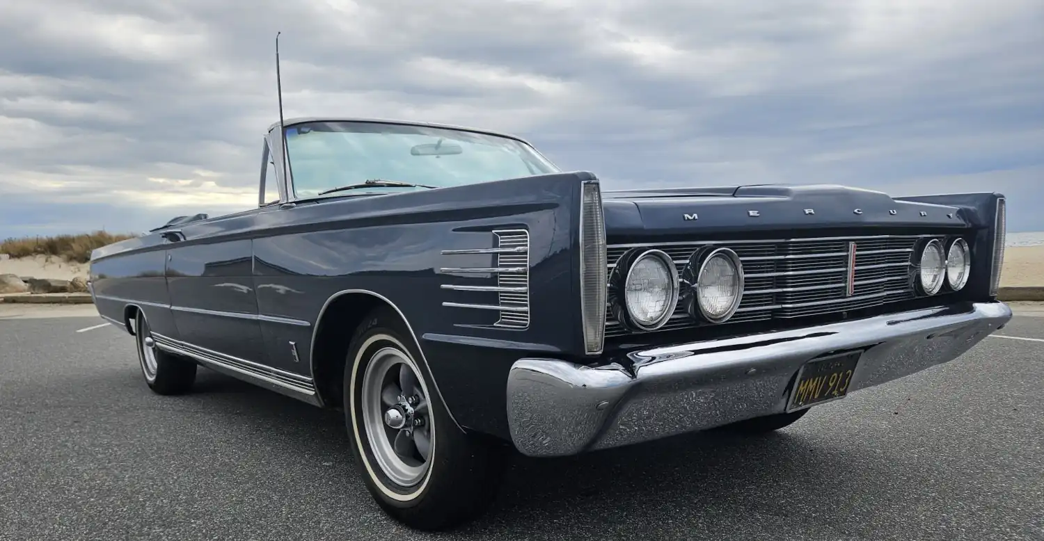 1965 Mercury Park Lane Convertible: Blue Top Down Fun