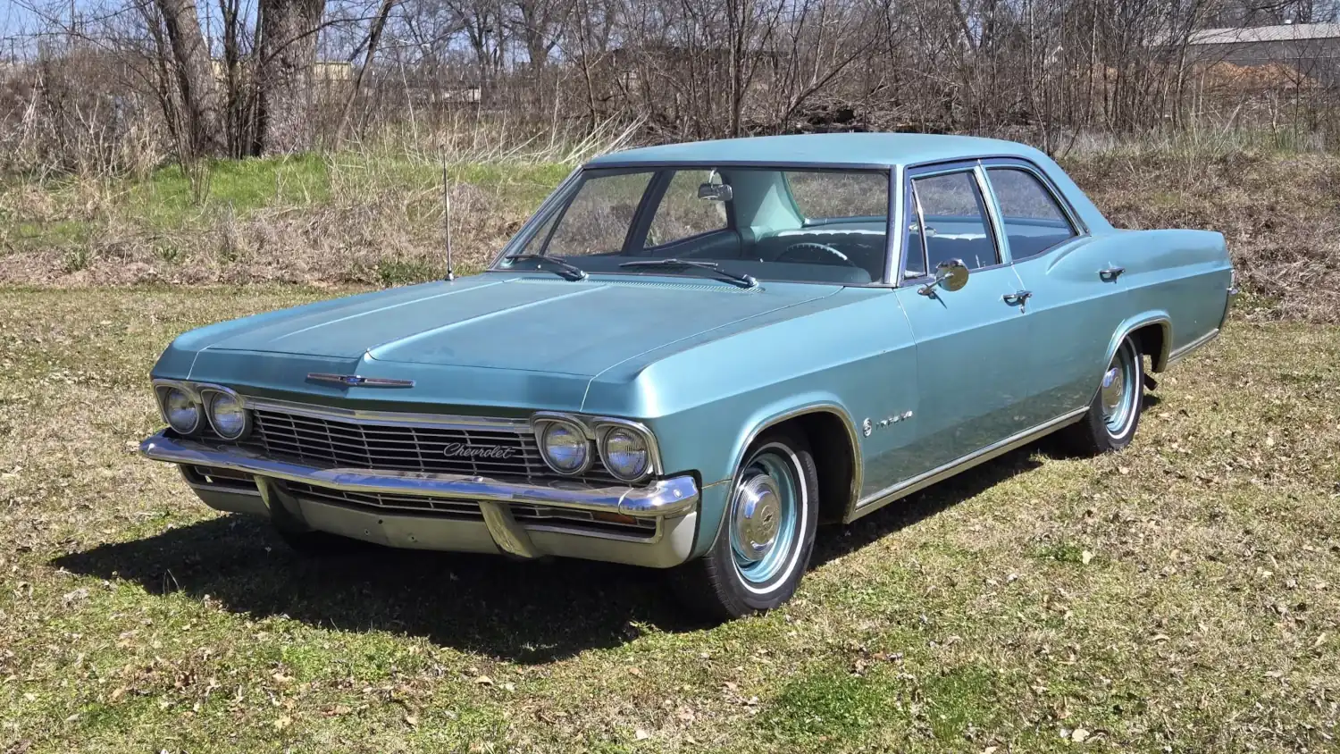 Turquoise Time Capsule: 1965 Chevrolet Impala Sedan, 230 Inline-6, Original Cruise Control Classic