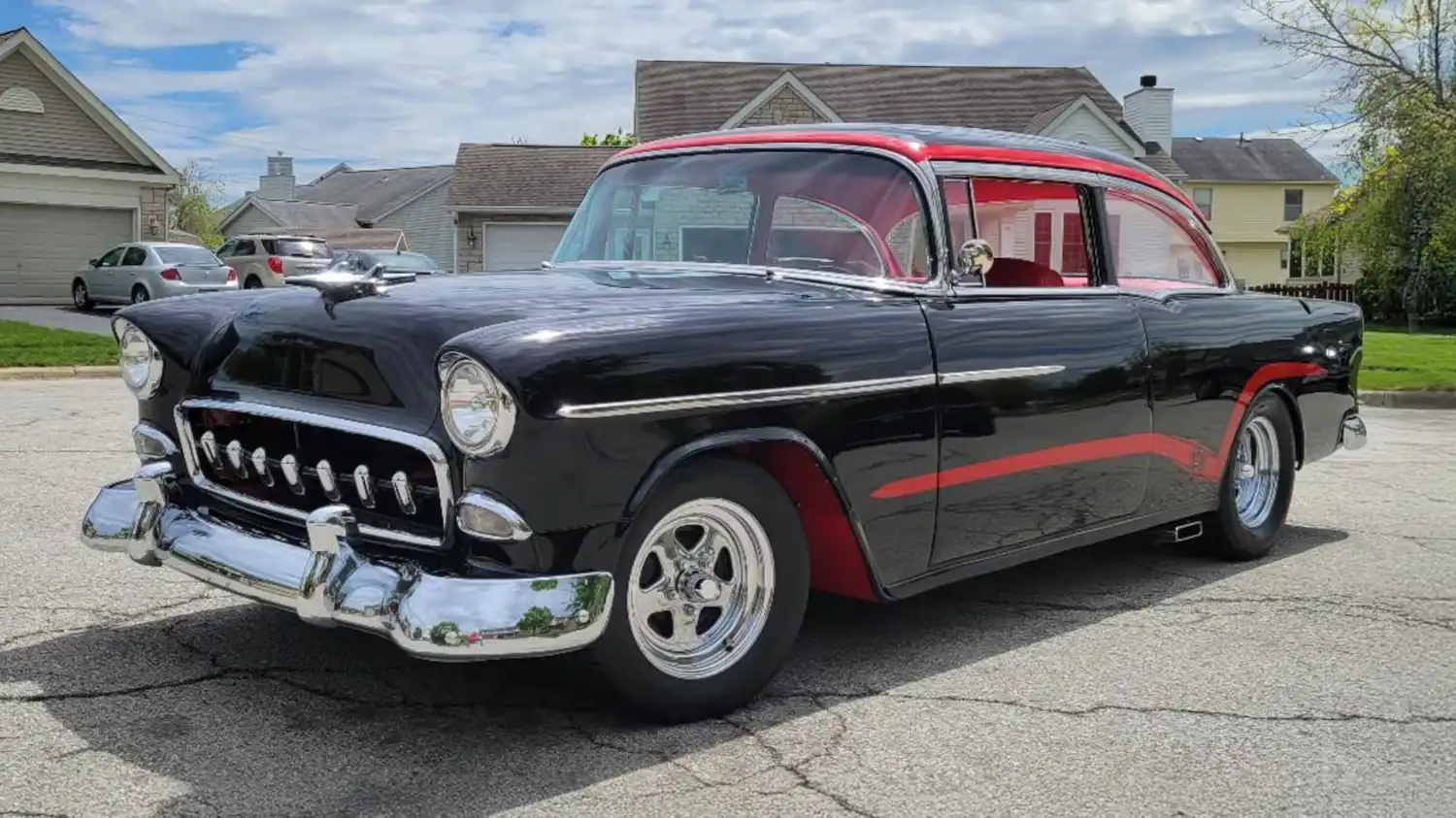 1955 Chevrolet Bel Air: Blacktop Bandit with a Corvette Heart