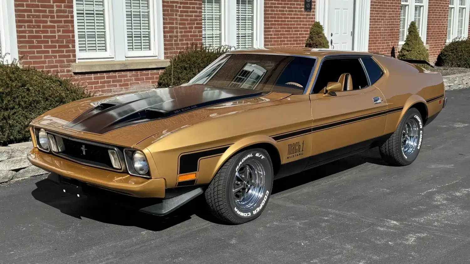 Gold Rush Mustang: 1973 Mach 1, 351 Power and Classic Style