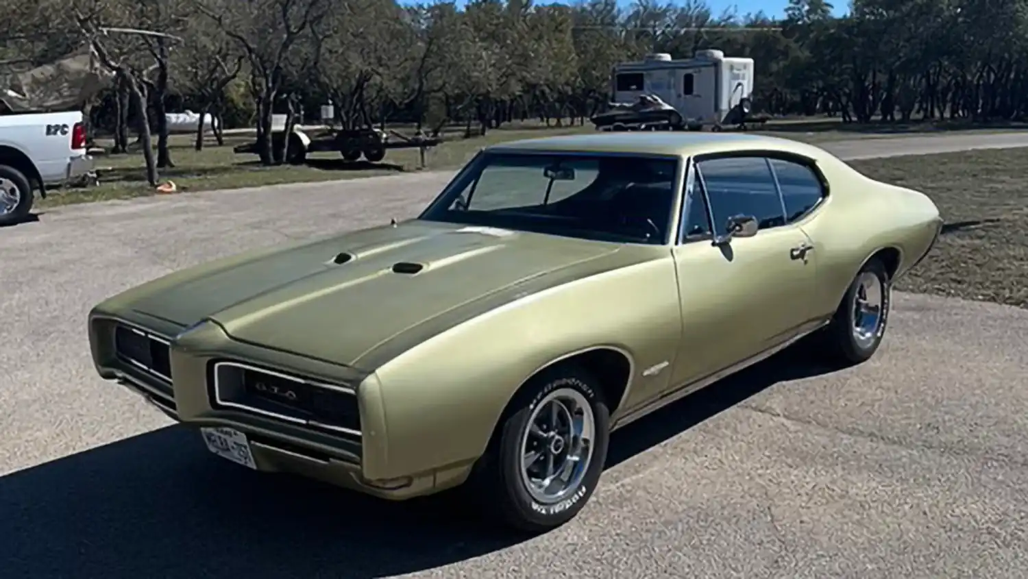 1968 Pontiac GTO Coupe: April Gold Glory, Houston Bound