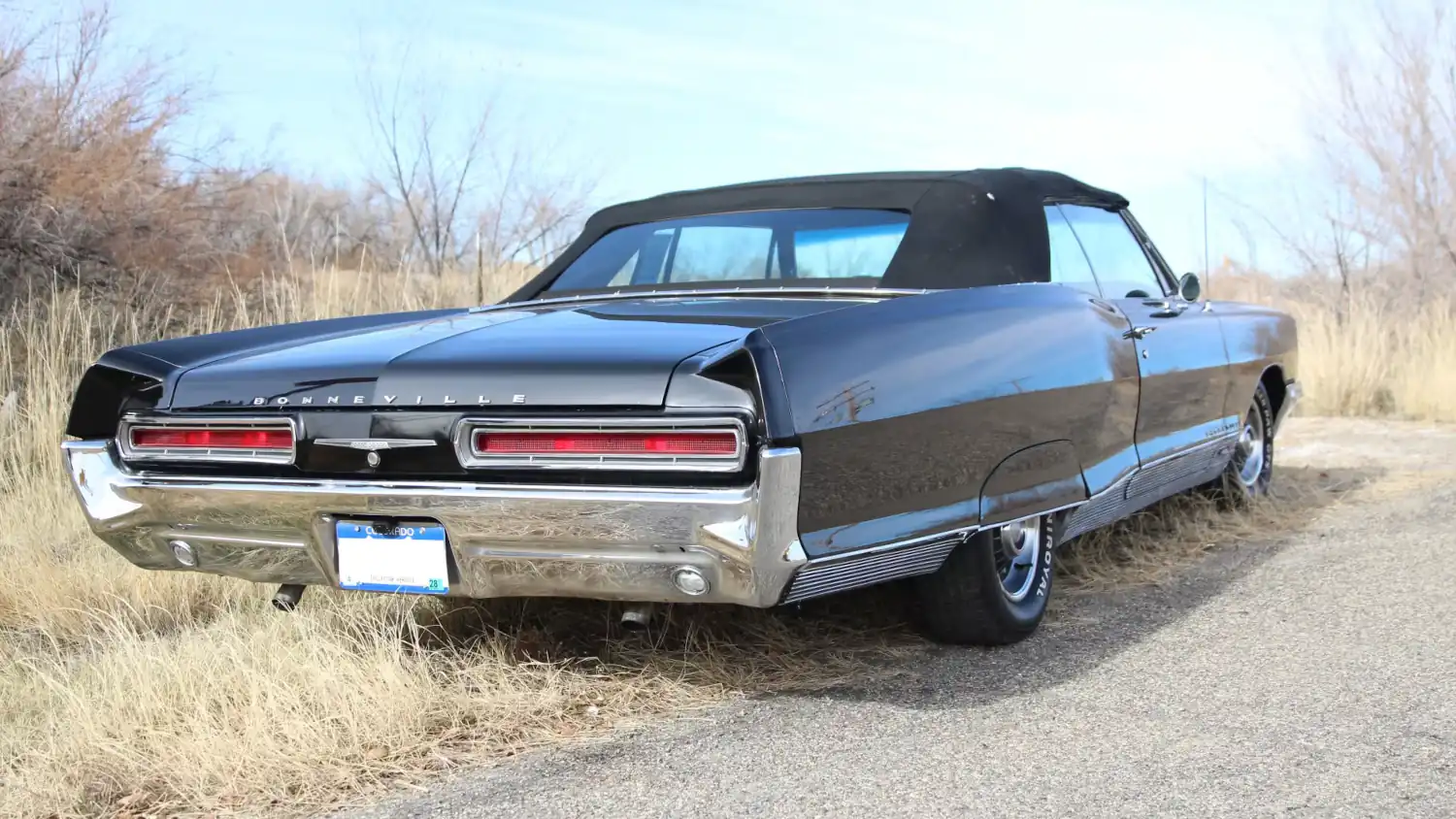 Bonneville Blackout: 1966 Pontiac Convertible, 421 V8 and Four-Speed Grandeur