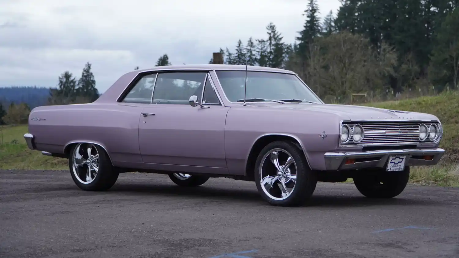 Orchid Ace: 1965 Chevrolet Chevelle, Small Block Power and Four-Speed Thrill