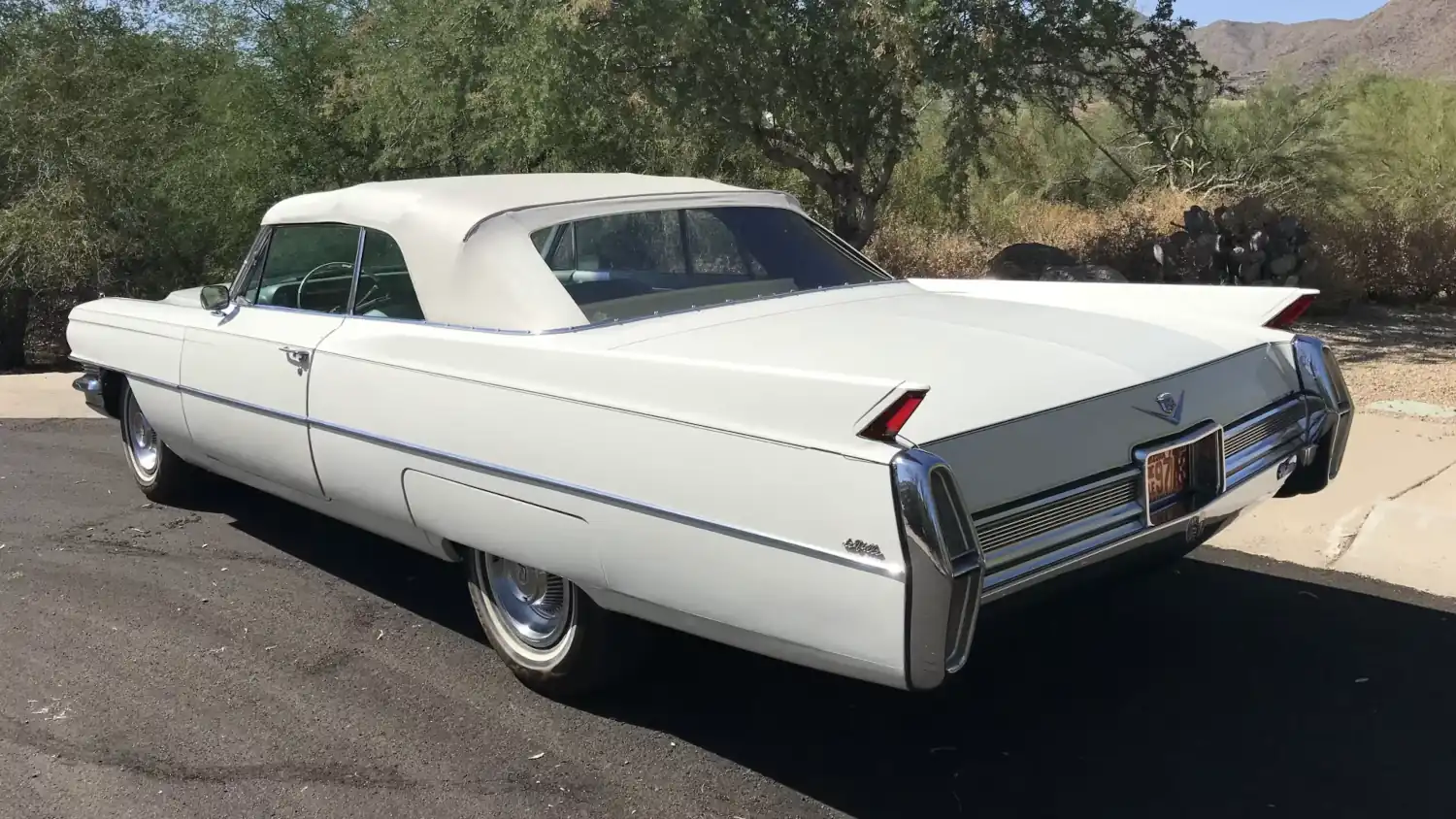 DeVille Dream: 1964 Cadillac Convertible, 429 V8 and Timeless White Elegance