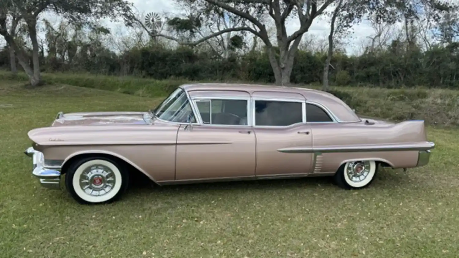 1957 Cadillac Series 75 Limousine: V8 Glide, Pink Champagne Grandeur