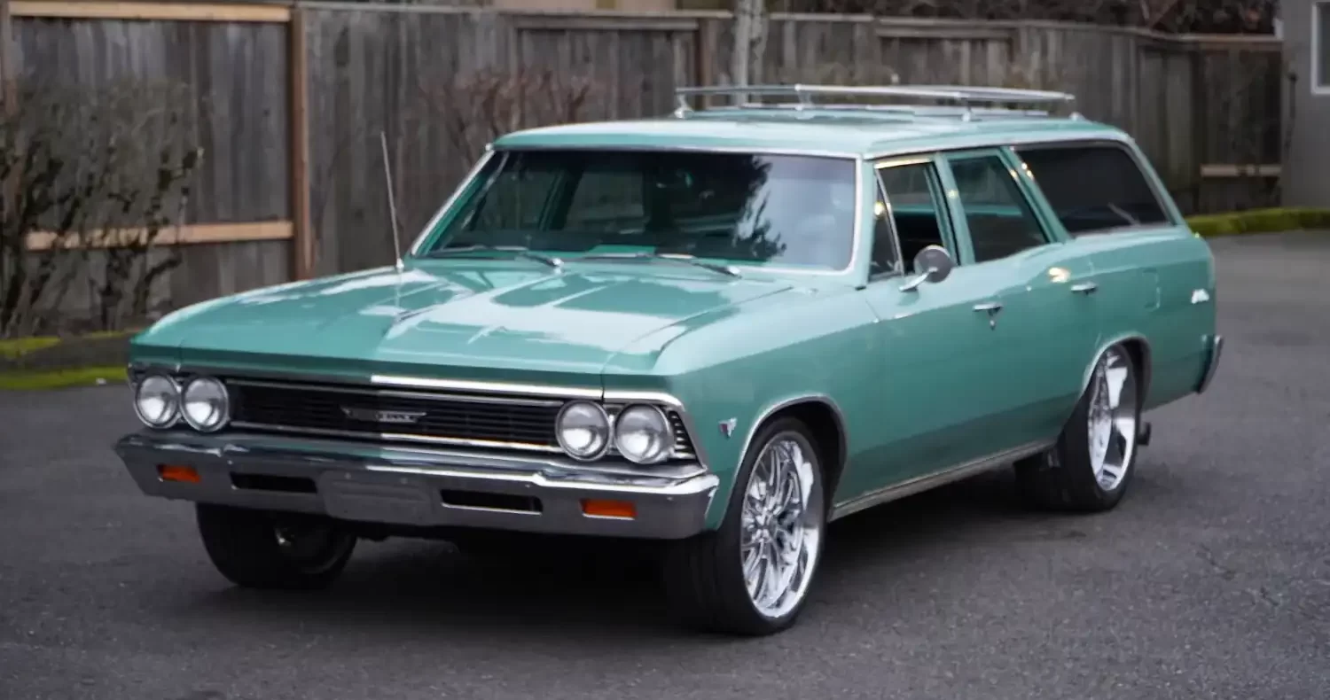 1966 Chevrolet Chevelle Wagon: V8 Thunder’s Muscle Echo