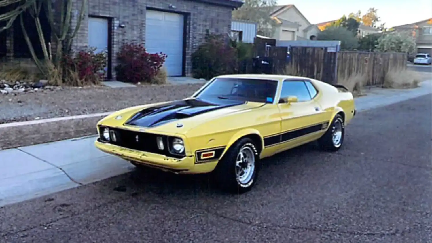 1973 Ford Mustang Mach 1: Rare Barn Find with 351 Power and Original Charm