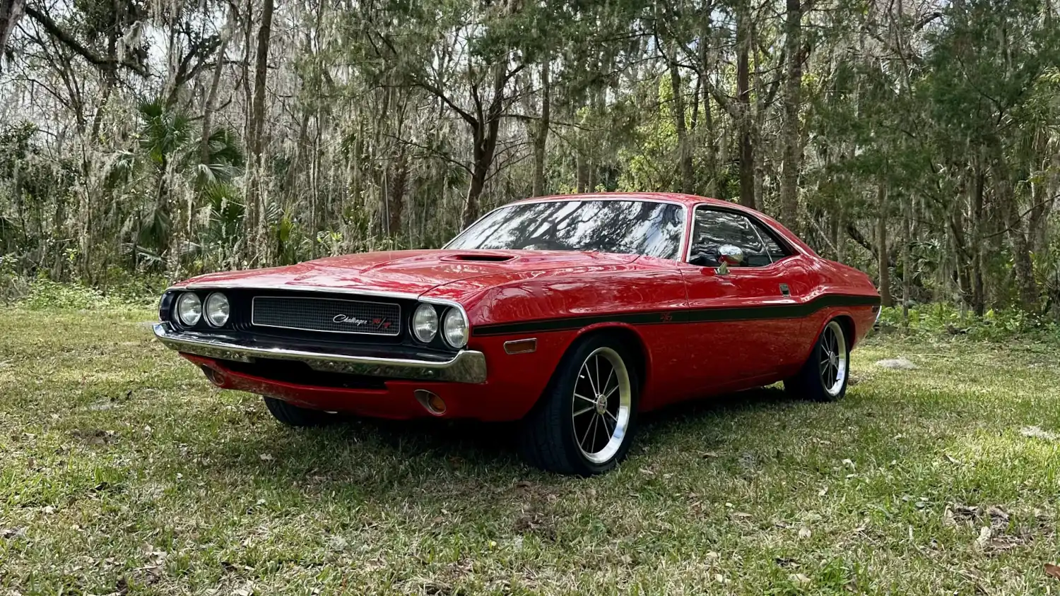 Crimson Creation: 1974 Dodge Challenger Custom Coupe, 440 Power and 1970 Styling Tribute