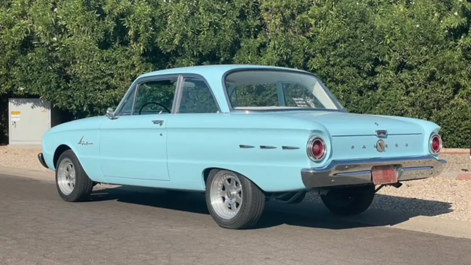 Bluebird Blast: The 1961 Ford Falcon Coupe’s V-8 Vintage Vibe