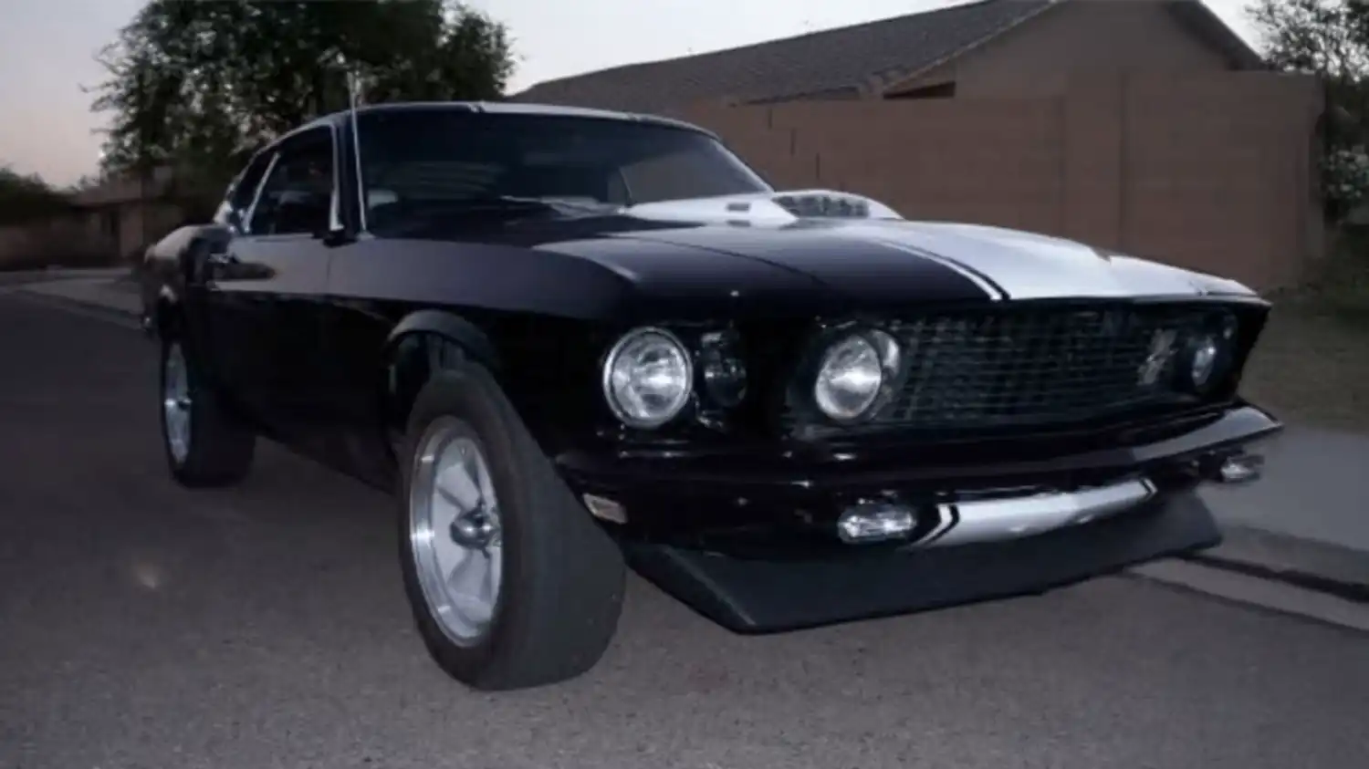 ’69 Mustang Menace: 390 Stroker, Blacked-Out Fastback Fury