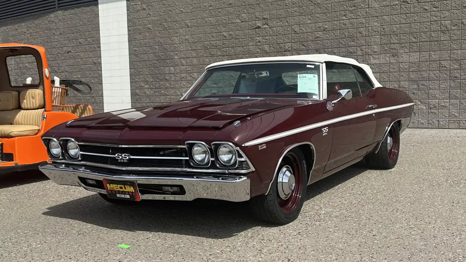 1969 Chevrolet Chevelle SS Convertible: Burgundy Blaze, 396 Power, 4-Speed Classic