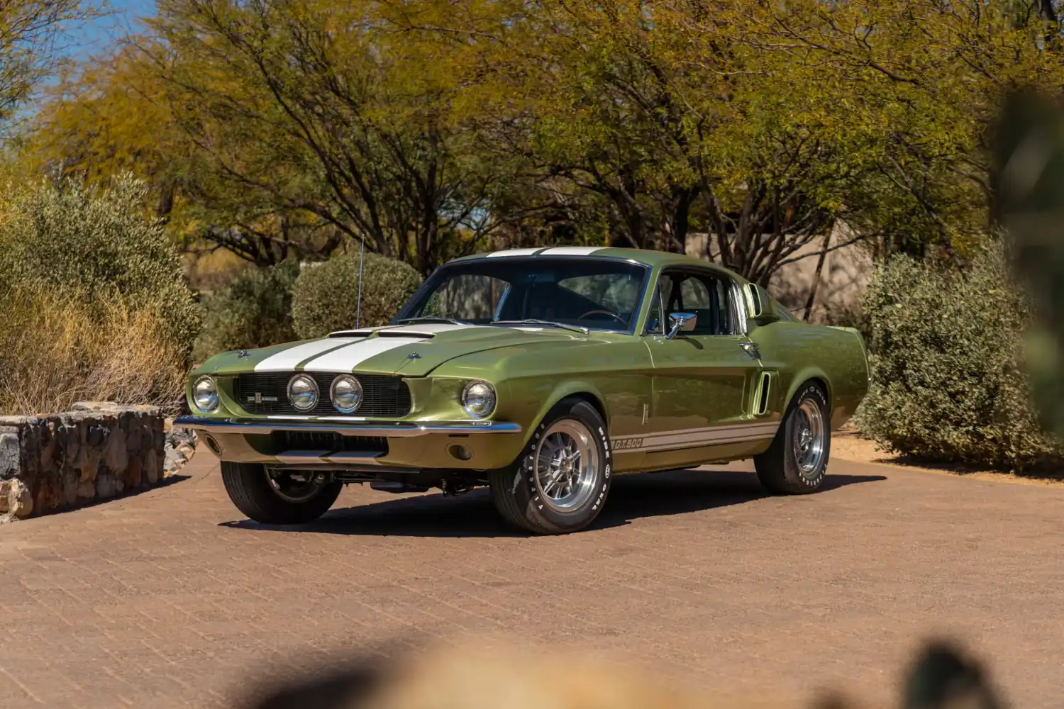 Heritage Hues: 1967 Shelby GT500 Fastback, 428 V8 and Lime Gold Legacy