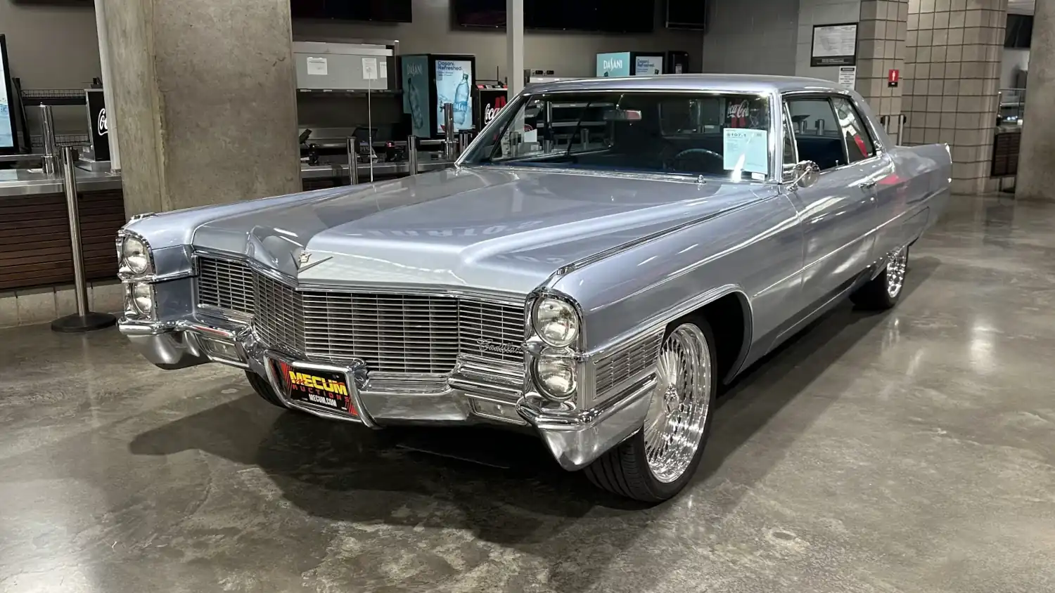 Metallic Majesty: Cadillac Calais 1965, A Custom Blue Dream