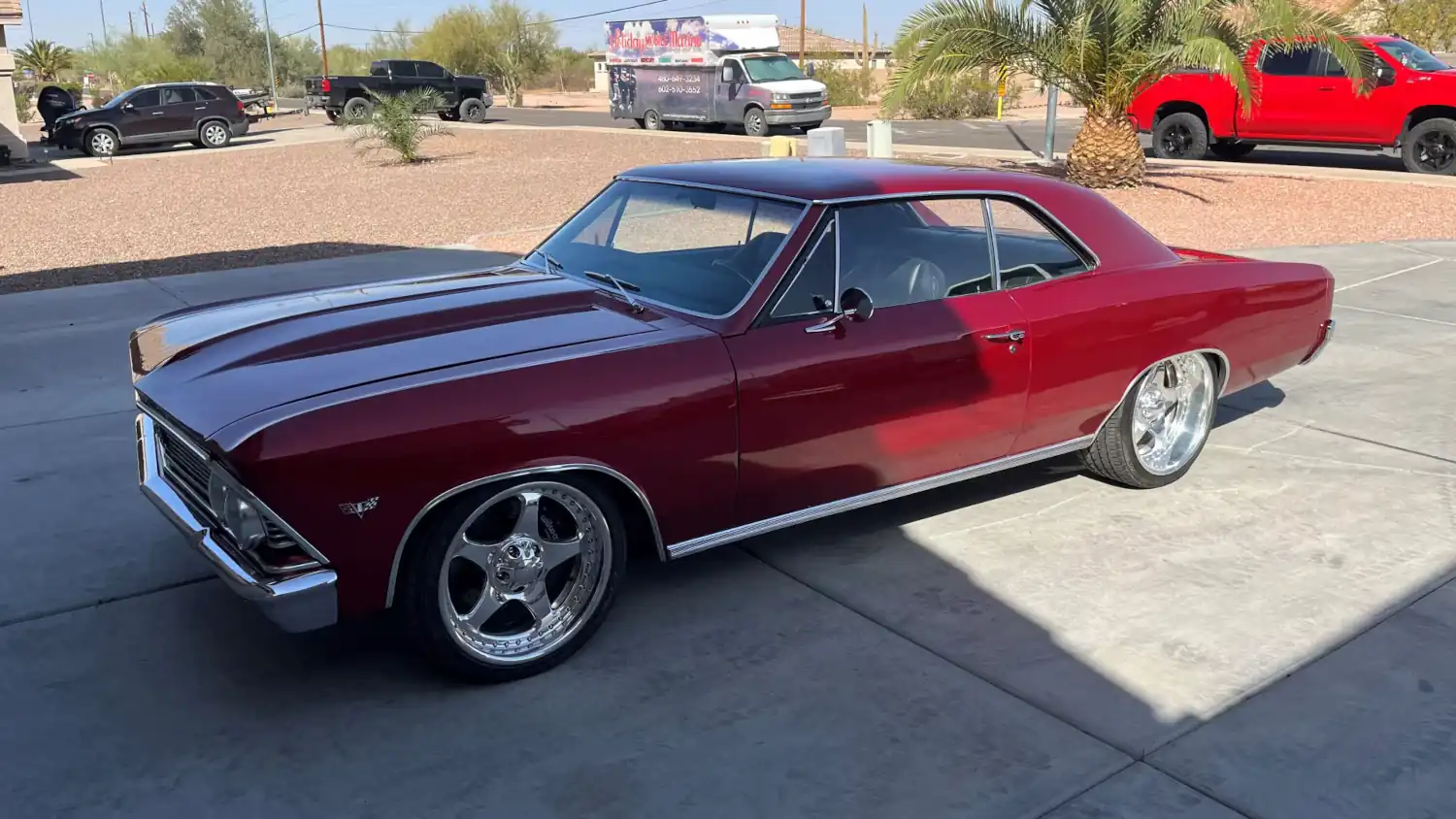 Crimson Comet: A ’66 Chevelle Custom Built for Thrills