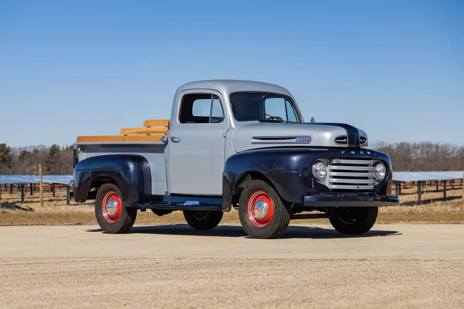 Silver Stallion: 1950 Ford F1 Pickup, Flathead V8, Frame-Off Restored Classic