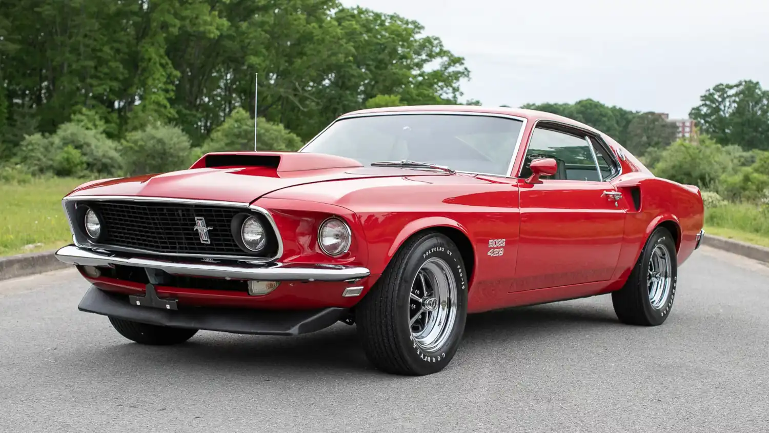 Red Riot: 1969 Ford Mustang Boss 429 Fastback, 429 V8, KK 1873 Muscle Legend