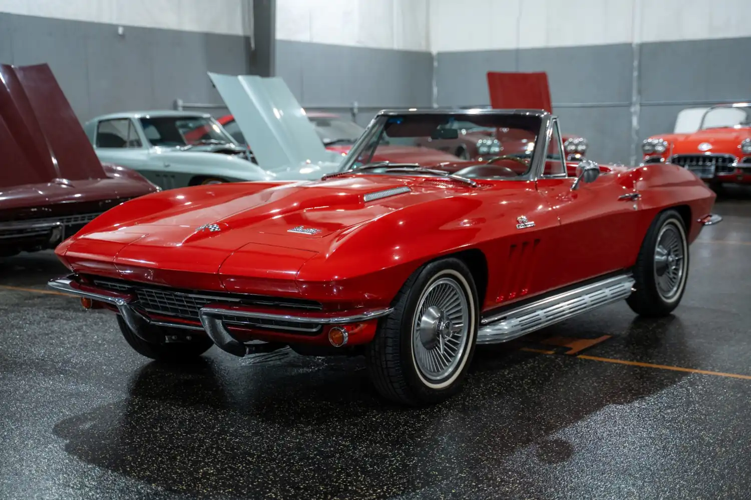 Red Fury: 1966 Chevrolet Corvette Convertible L72, A 427 Powerhouse Reborn