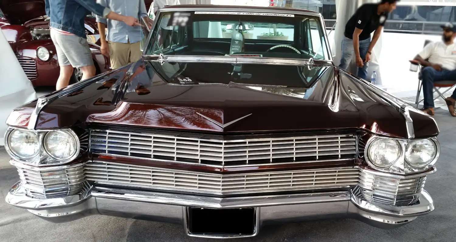 Fin-Tailed Majesty: The 1964 Cadillac DeVille 4-Door Sedan, A Symbol of American Luxury