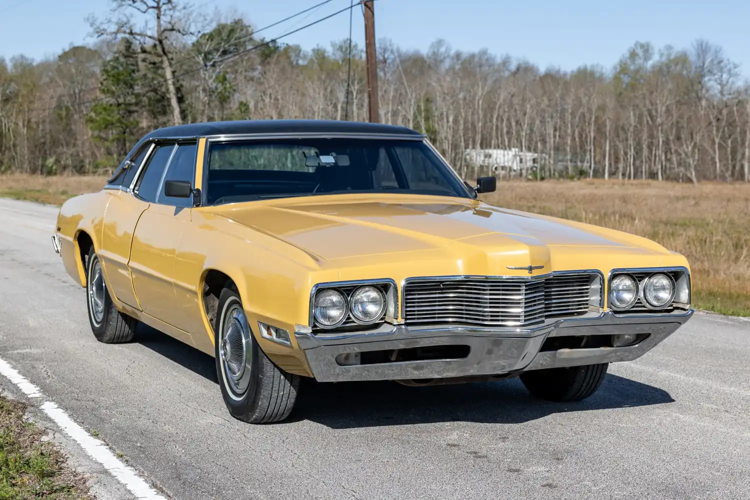 1971 Ford Thunderbird Landau: Metallic Gold with 429 V-8 Power.