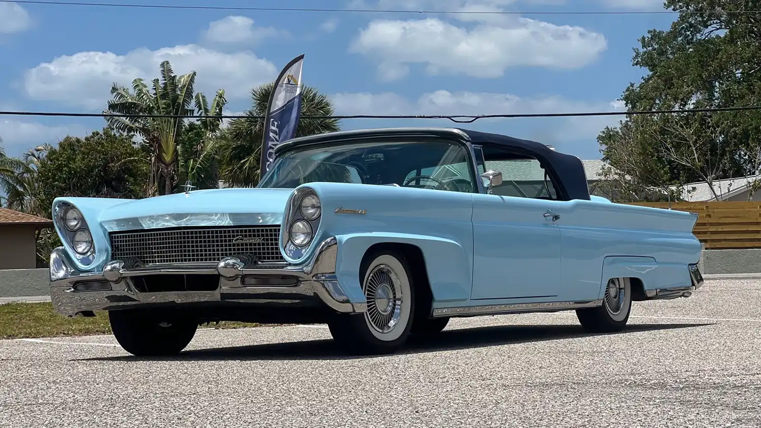 1958 Lincoln Continental Mark III Convertible: A Rare Open-Top Luxury Cruiser