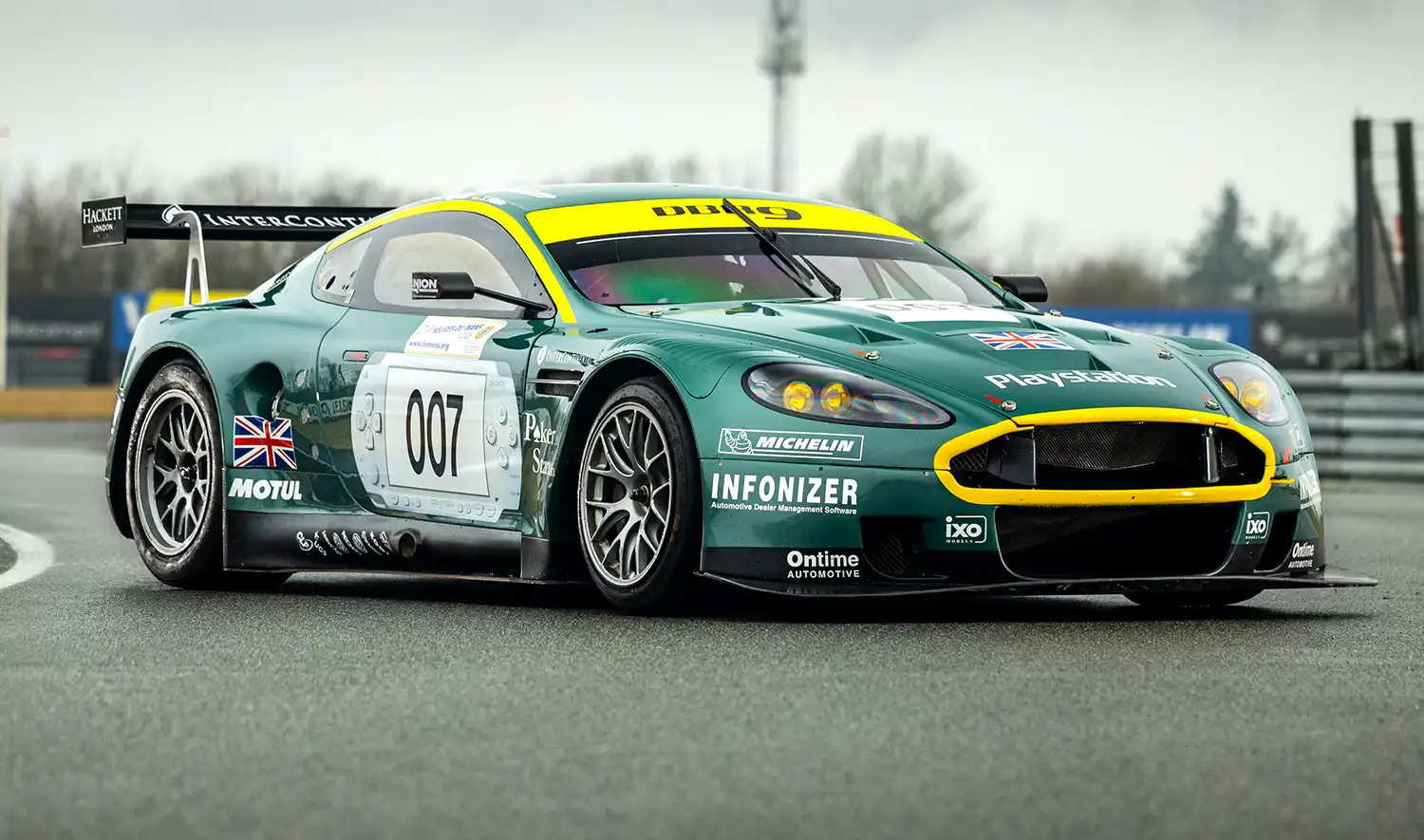 Final Roar: 2008 Aston Martin DBR9 GT1 – A Racing Legend’s Last Note
