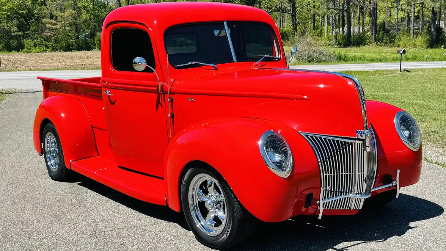 Resto-Modded Classic: 1940 Ford Custom Pickup with Modern Comfort
