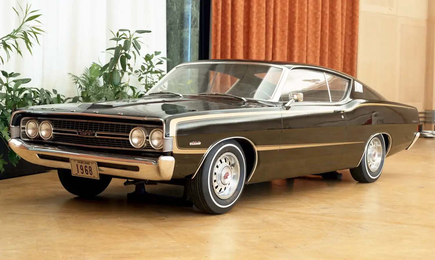 Sculpted Speed: The Iconic 1968 Ford Torino GT SportsRoof and its Power