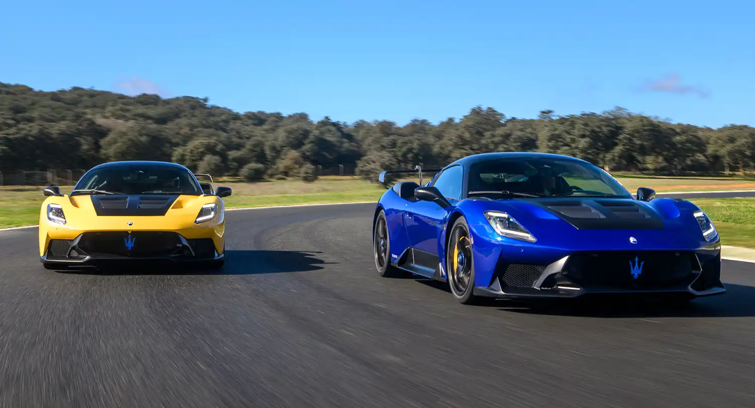 Maserati’s “Velocissimo” Debut: GT2 Stradale and MCXtrema Steal the Show at FuoriConcorso 2025