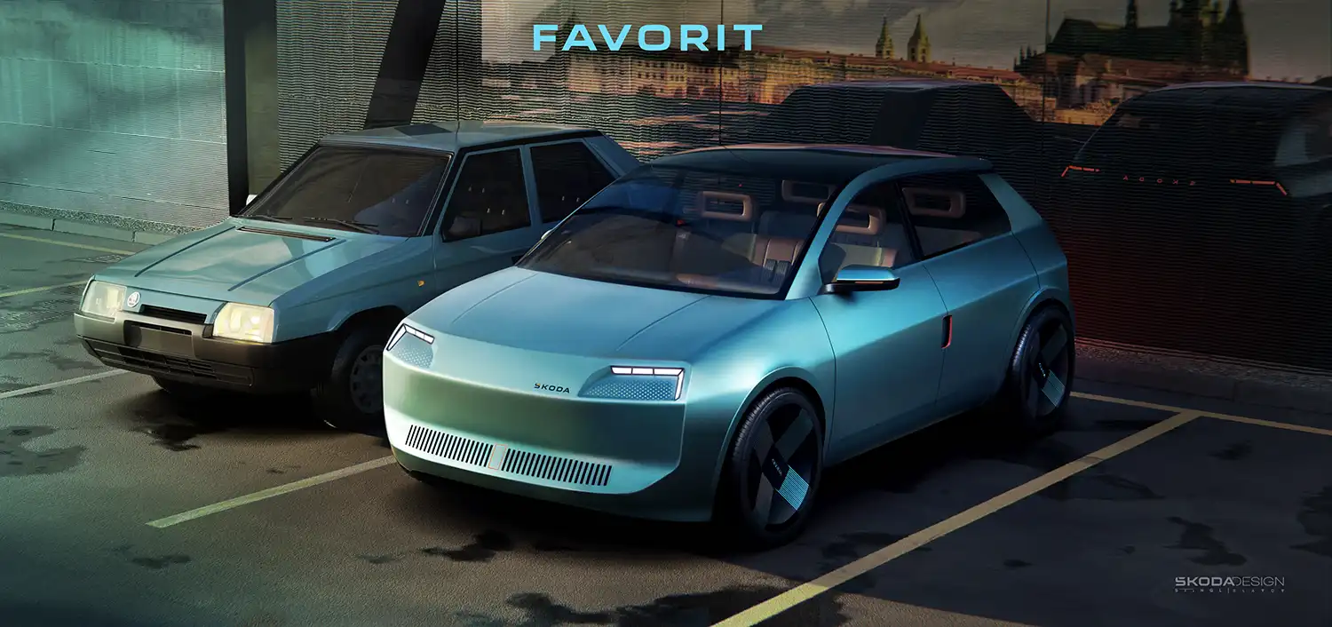 Škoda Favorit Concept: Electric Reimagining