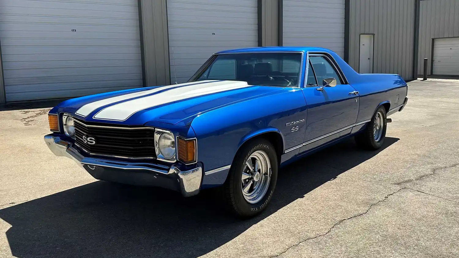 Bold and Refined: 1972 Chevrolet El Camino SS with Upgraded Tech
