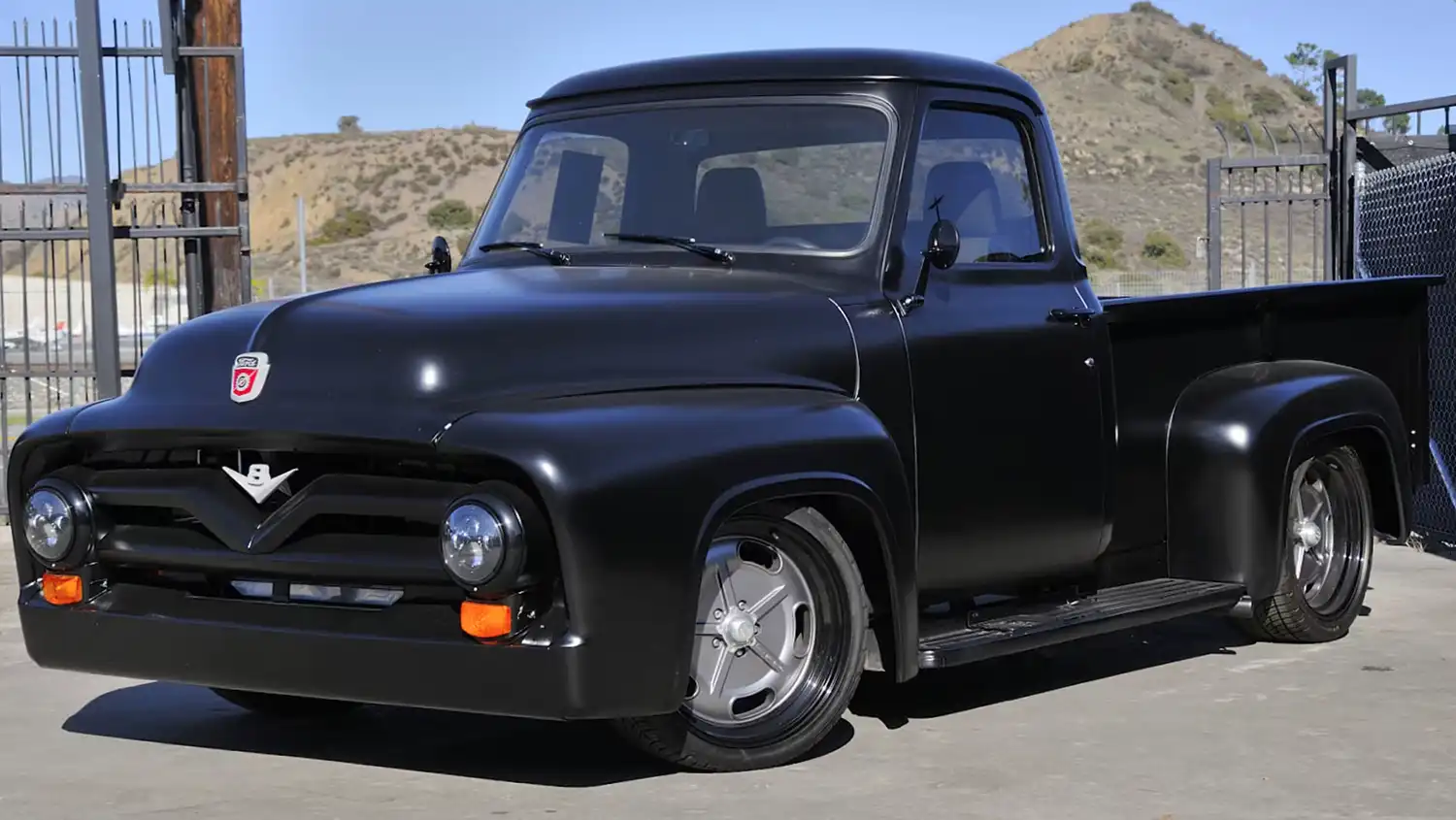 1955 Ford F100 Pickup: A Custom Restored Classic Truck