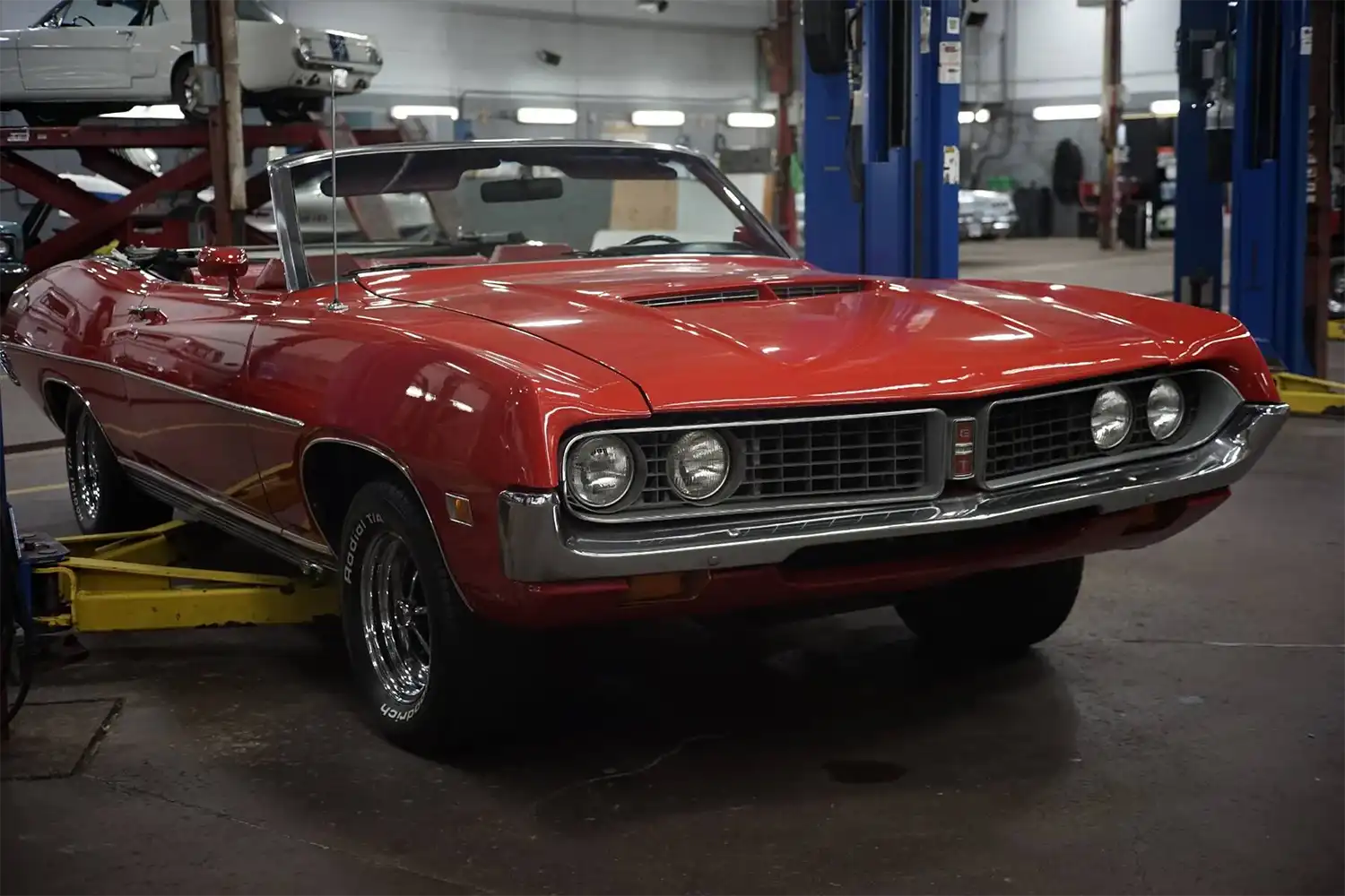 1971 Ford Torino GT Convertible: Rare Red on Red Elegance