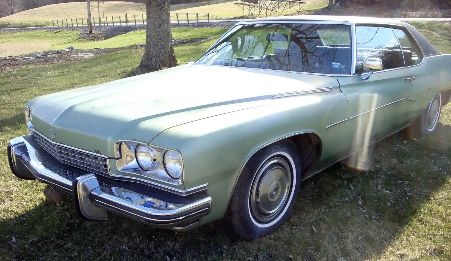 1973 Buick Electra 225: Light Green Cruiser with 455 V8
