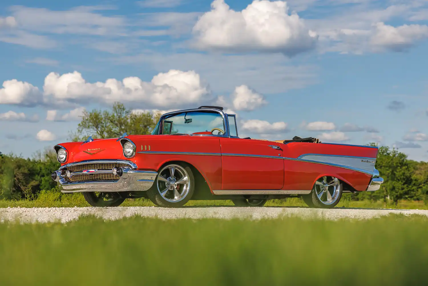 Timeless Elegance: The Stunning 1957 Chevrolet Bel Air Convertible