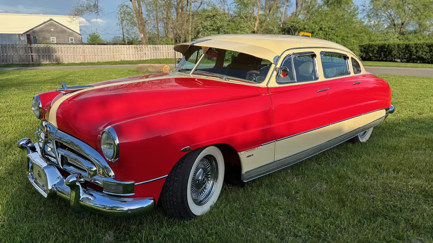 Restored Elegance: The Stunning 1951 Hudson Commodore 6A Sedan