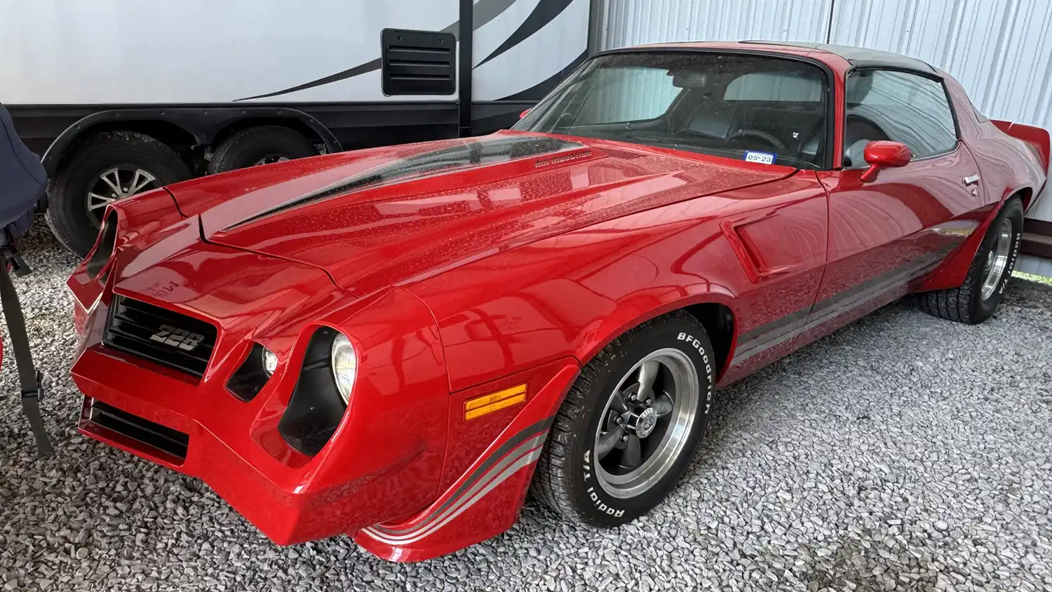 Title Red Rocket: The 1981 Chevrolet Camaro Z28 with a V-8 Engine