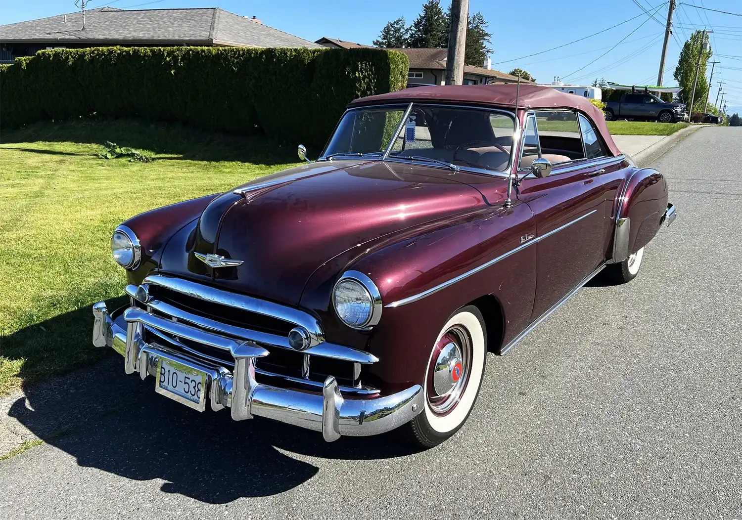 Custom 1949 Chevrolet Styleline Deluxe Convertible with 283 V8 Power