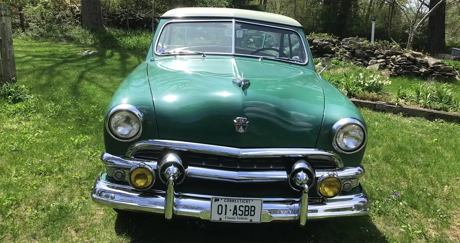 1951 Ford Victoria: Restored Flathead V8 Beauty in Green