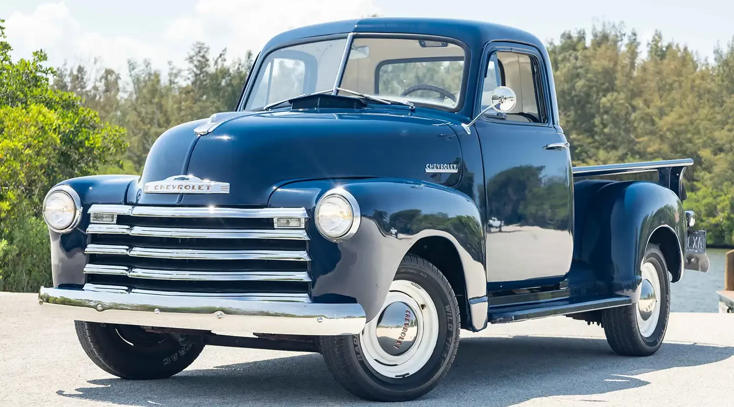 Blue Charm: The 1952 Chevrolet 3100 Pickup Mariner Blue