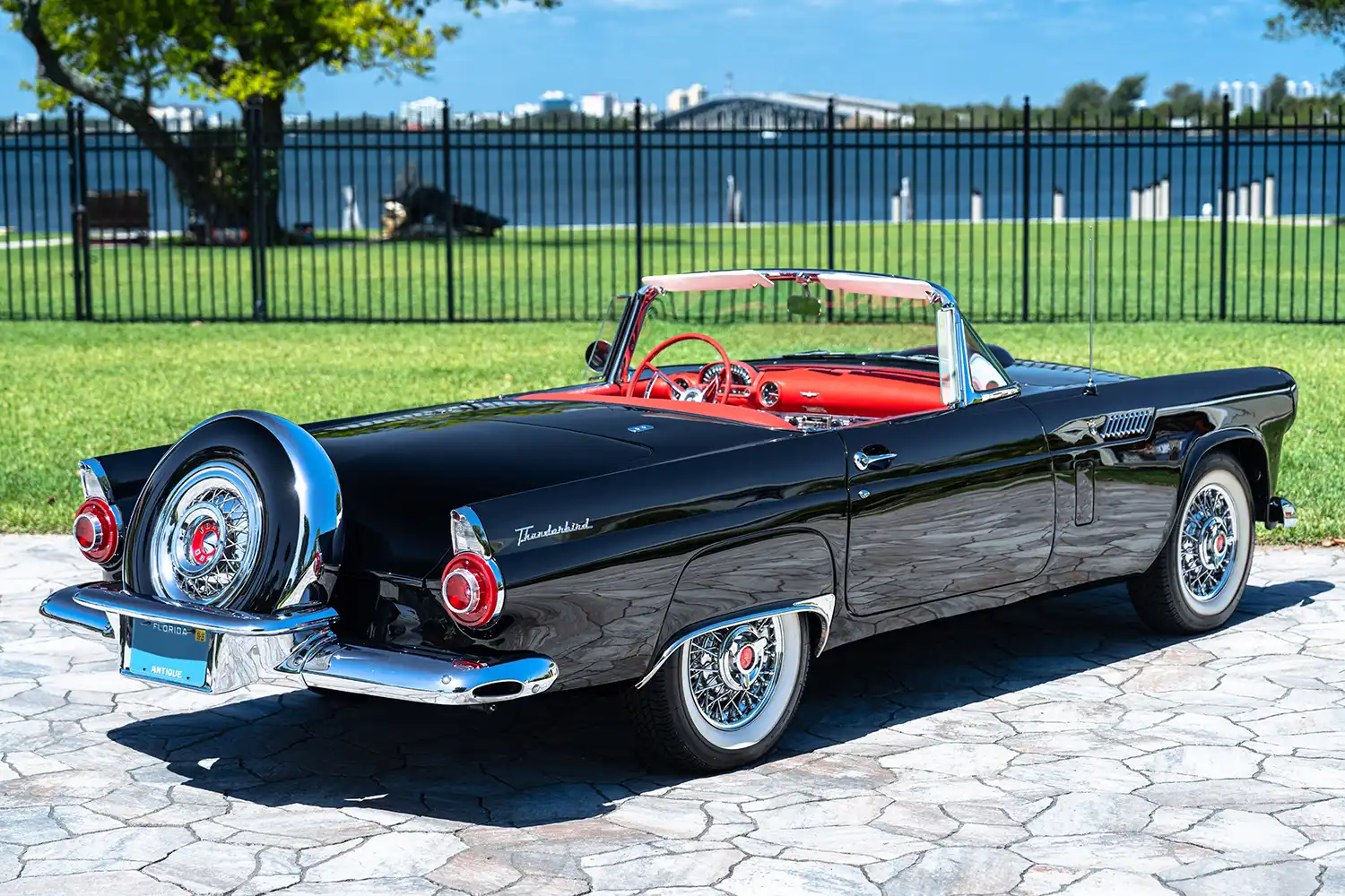 Powerful 1956 Ford Thunderbird Gets a High-End Restoration