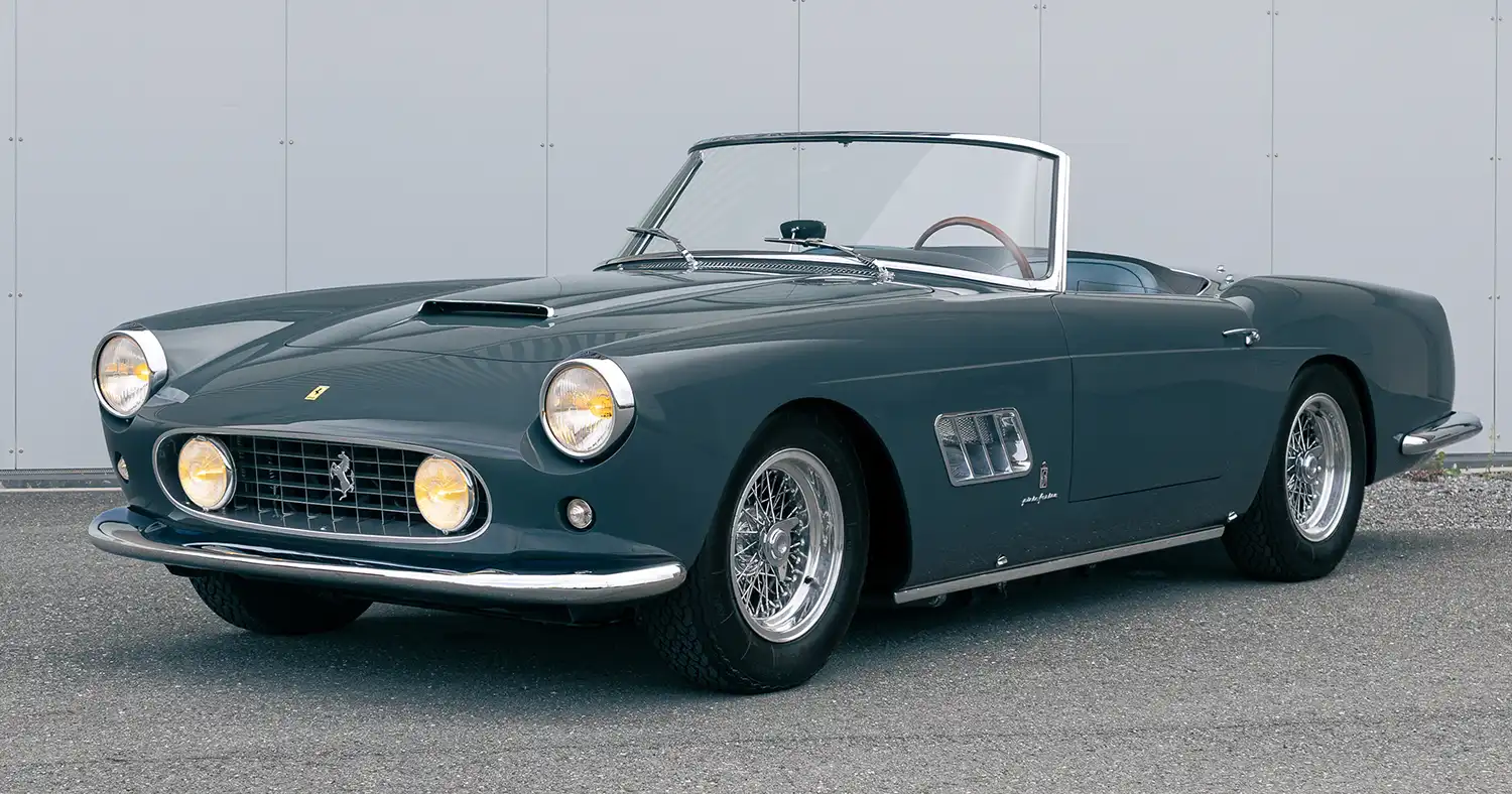 Elegant Open-Top: The Restored 1962 Ferrari 250 GT Cabriolet