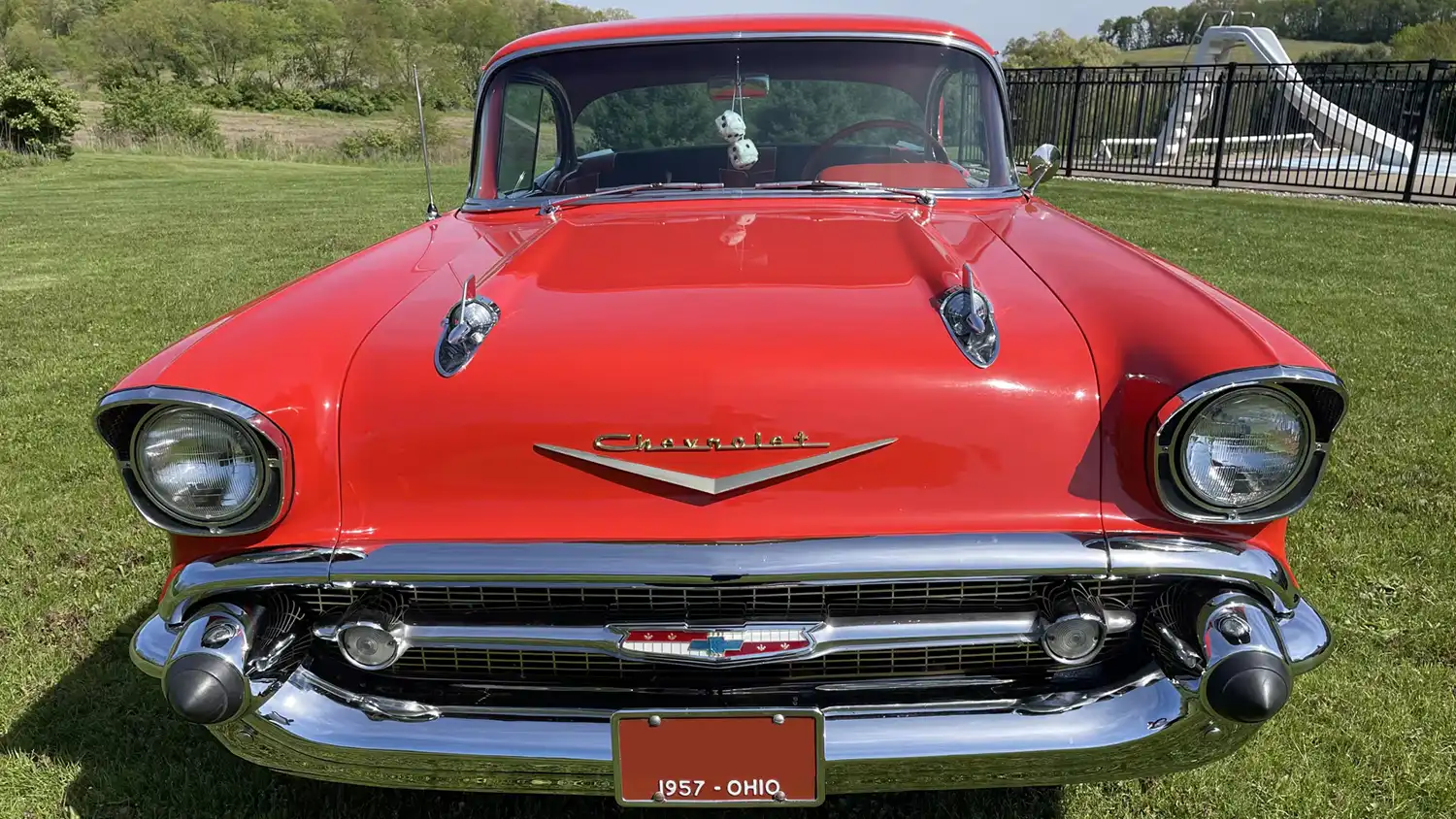 Iconic Fin Style: The Classic 1957 Chevrolet Bel Air Hardtop