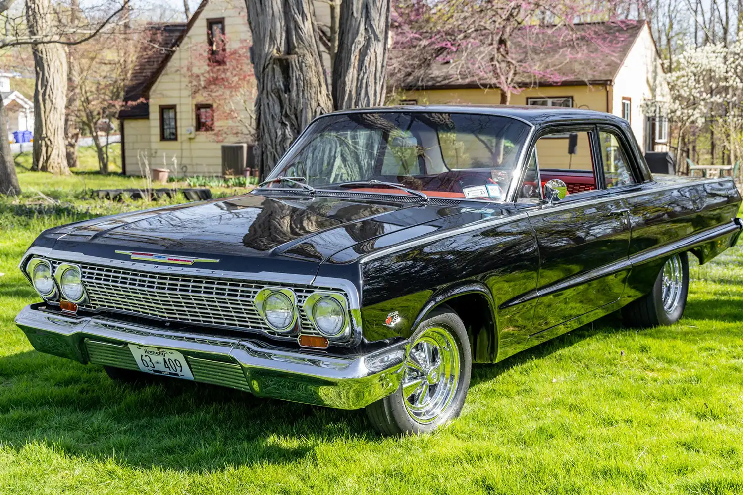 1963 Chevrolet Biscayne: Black Beauty with a Potent 409 V-8