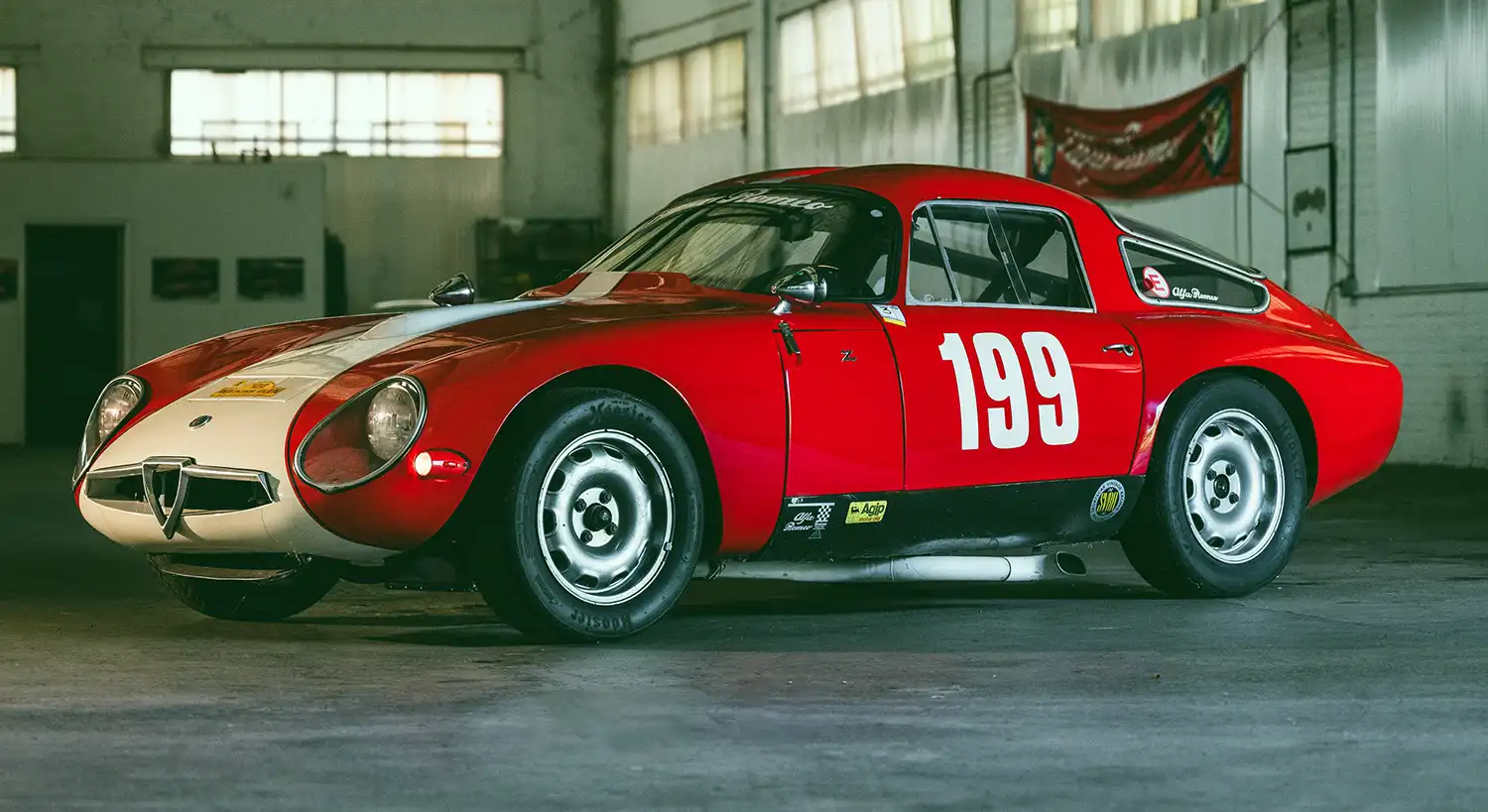 1964 Alfa Romeo Giulia TZ-1 ‘Double Bubble’: Nabokov’s Unique Race