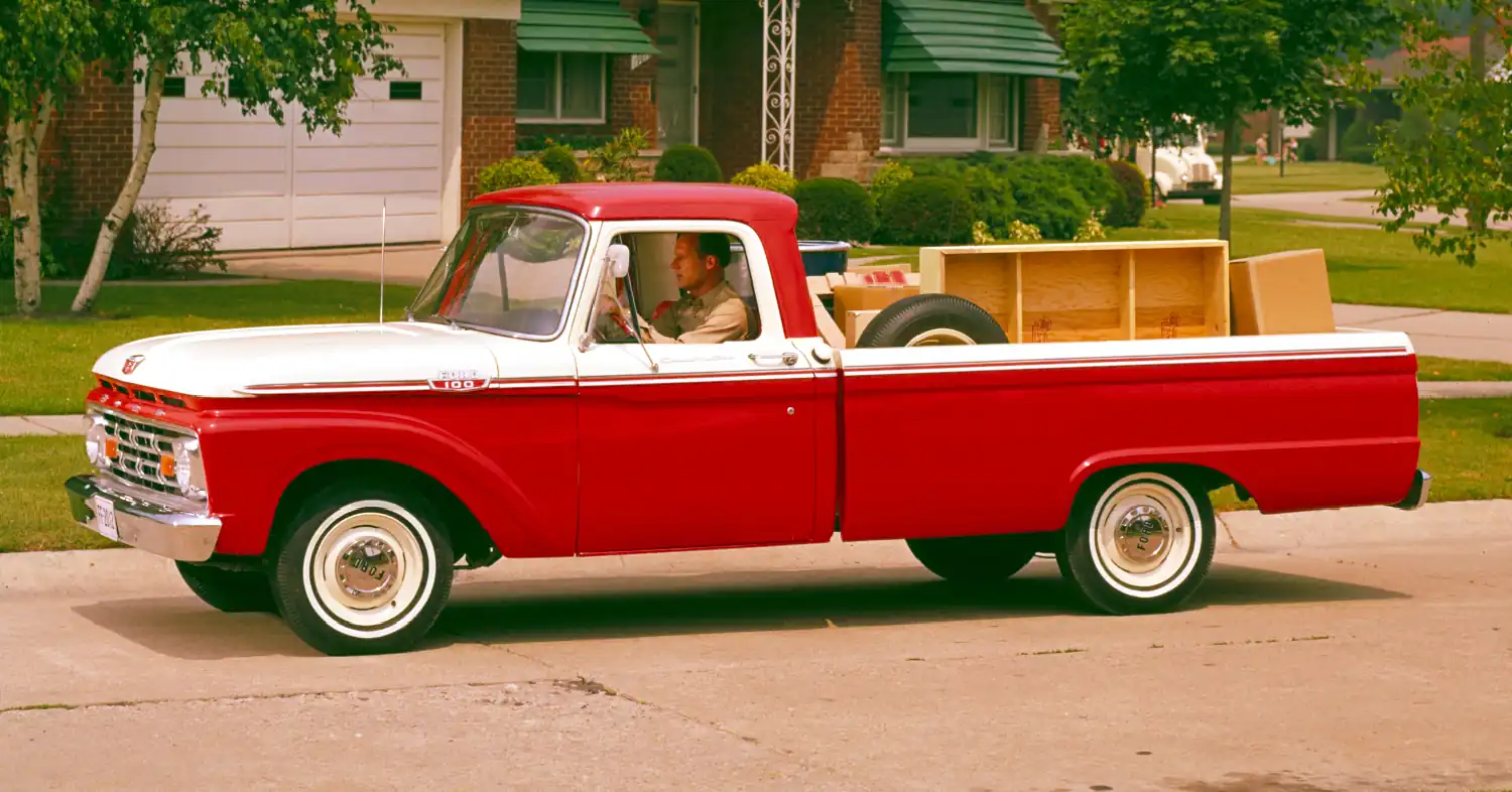 Beyond the Blueprint: The Legendary 1964 Ford F-100 Pickup Truck Story