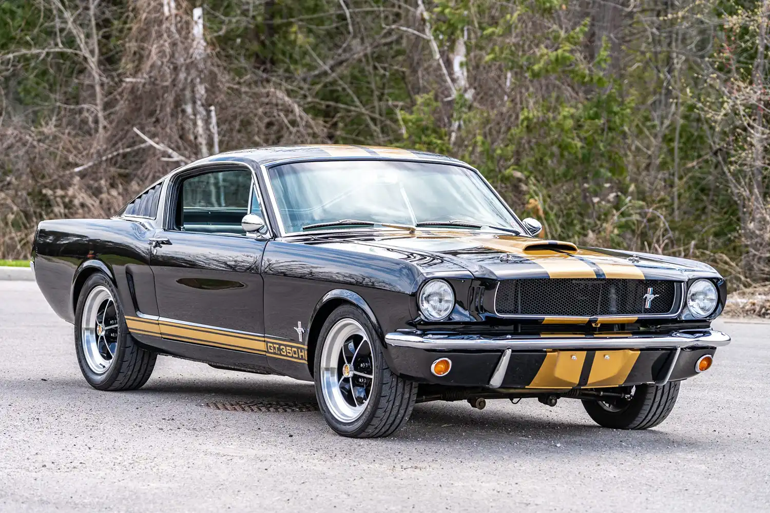 Black & Gold: The 1965 Ford Mustang Fastback Restomod