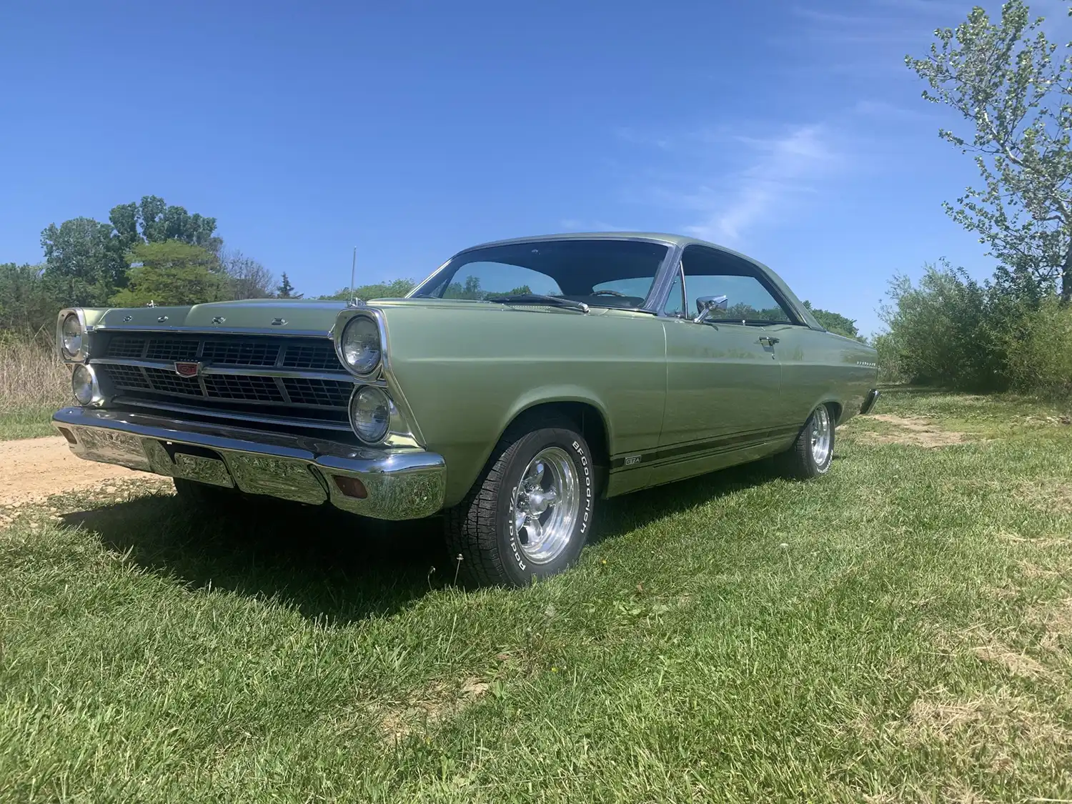 1967 Ford Fairlane GTA: A Lime Gold Legend with a Potent 428 V8