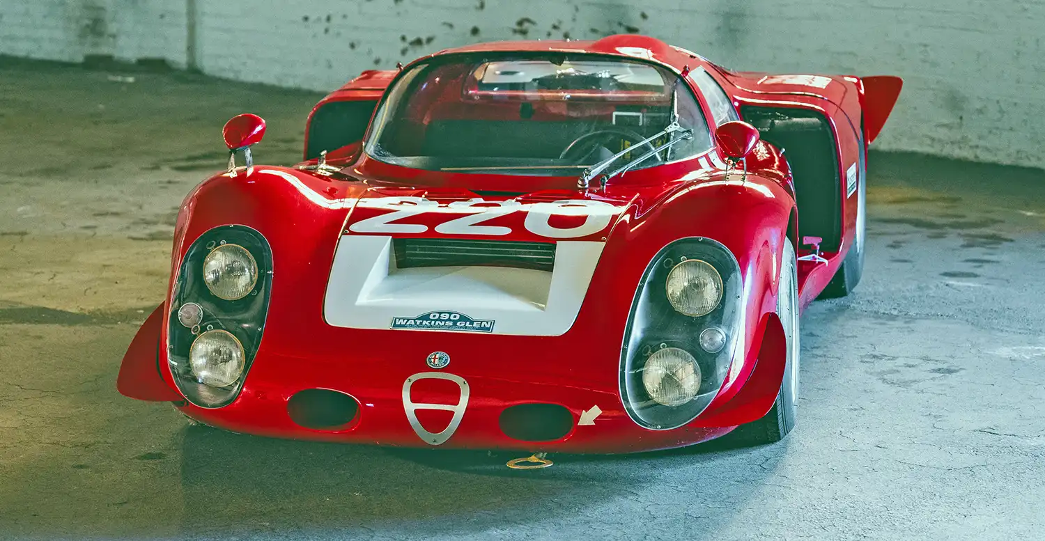 1968 Alfa Romeo T33/2 ‘Daytona’: Ex-Autodelta, 2.5-Liter Power
