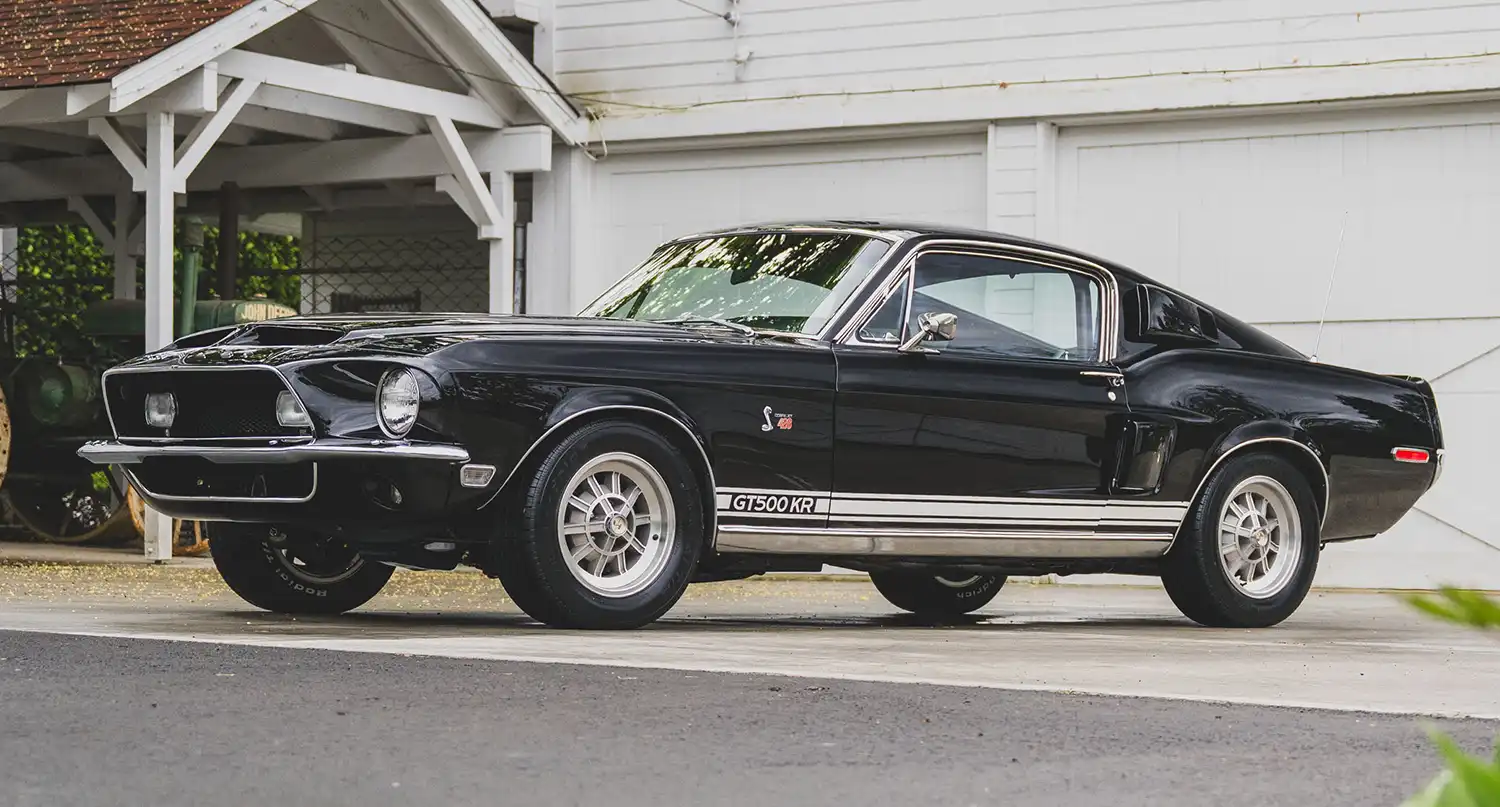 Awaiting the King: 1968 Shelby GT500 KR Fastback Details Coming Soon