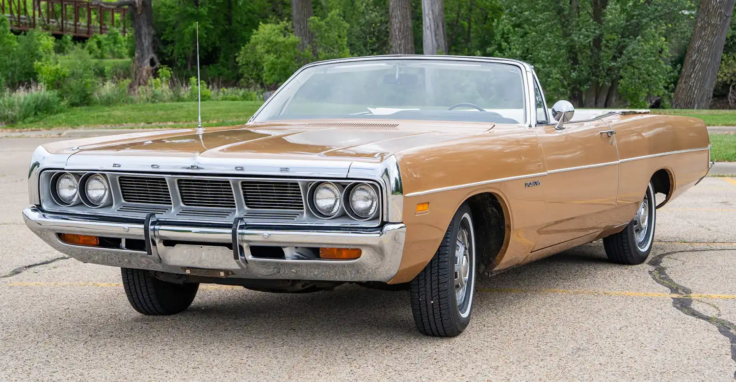 Vintage Cruiser: The 1969 Dodge Polara Convertible